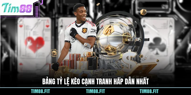 Bảng tỷ lệ kèo cạnh tranh hấp dẫn nhất