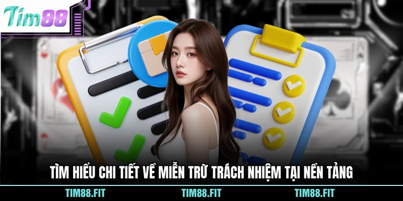 Tìm hiểu chi tiết về miễn trừ trách nhiệm tại nền tảng